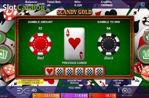 Οθόνη5. Scandy Gold Fruits Jackpot Κουλοχέρης