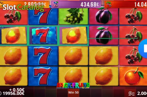 Οθόνη7. Brick Fruits 40 Lines Κουλοχέρης