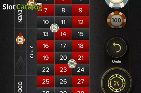 Οθόνη4. Roulette Evolution VIP Κουλοχέρης