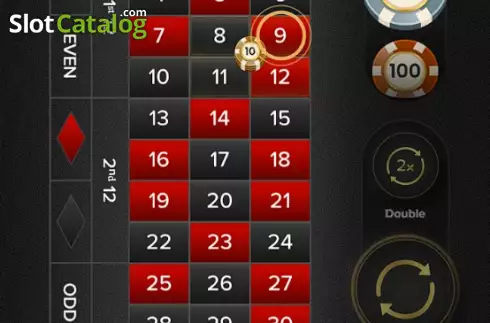 Οθόνη7. Roulette Evolution VIP Κουλοχέρης