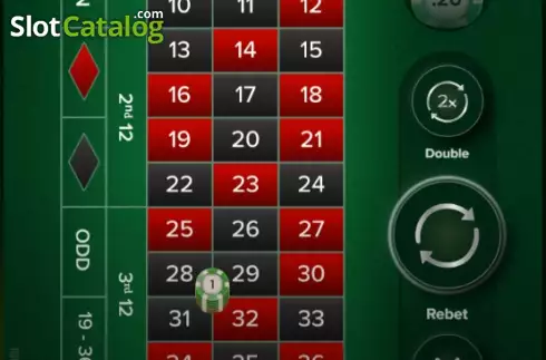 Οθόνη9. Roulette Evolution Κουλοχέρης