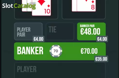 Οθόνη8. Baccarat Evolution Pairs Κουλοχέρης