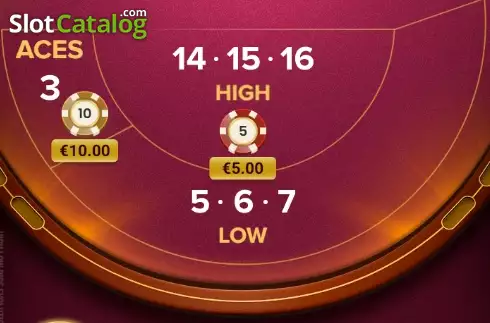 Οθόνη3. High Low Dice Evolution Κουλοχέρης