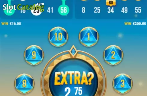 Οθόνη2. Light of Horus Bingo Κουλοχέρης