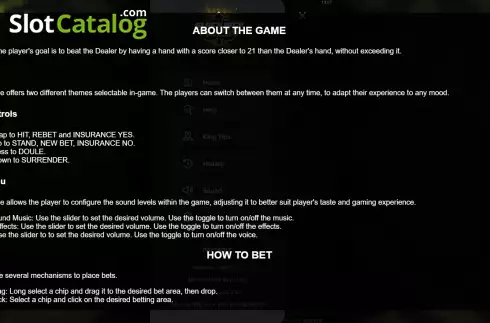 Οθόνη7. Blackjack Falcão Κουλοχέρης