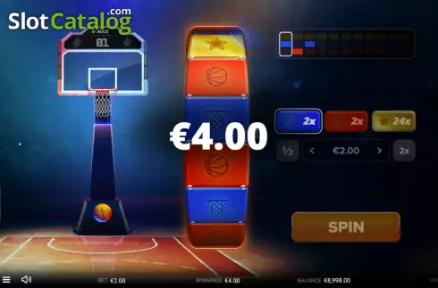 Οθόνη3. Double Basketball Κουλοχέρης
