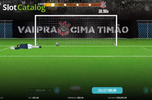 Οθόνη3. Timão Penalty Show Κουλοχέρης
