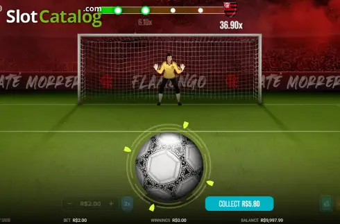 Οθόνη3. Mengão Penalty Show Κουλοχέρης