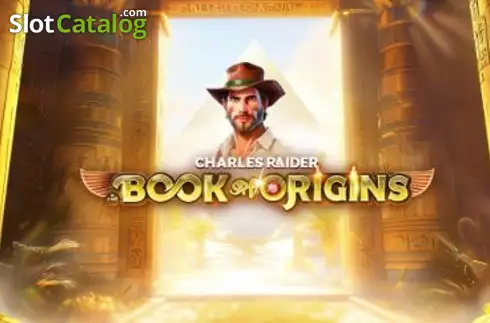 Charles Raider & The Book of Origins Λογότυπο Charles Raider & The Book of Origins Λογότυπο