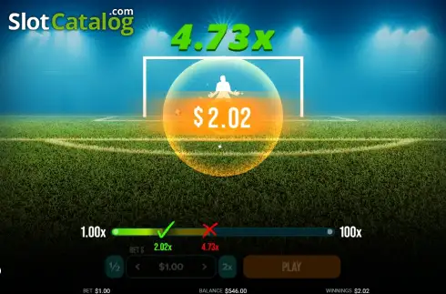 Οθόνη3. Penalty Crash Κουλοχέρης
