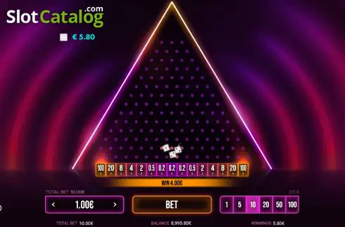 Οθόνη2. Neon Plinko Dice Κουλοχέρης
