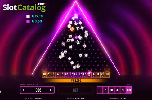 Οθόνη3. Neon Plinko Dice Κουλοχέρης