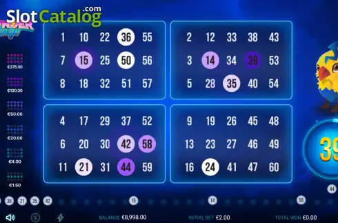 Οθόνη2. Thunder Bingo Κουλοχέρης