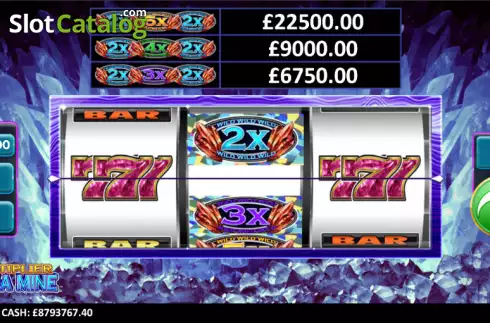 Οθόνη2. Multiplier Mega Mine Κουλοχέρης