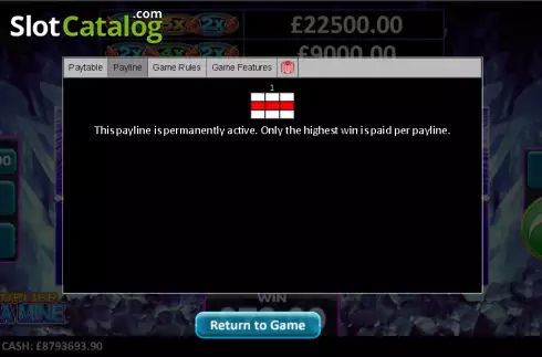 Οθόνη6. Multiplier Mega Mine Κουλοχέρης