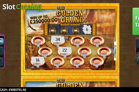 Οθόνη2. Golden Grand Scratcher Κουλοχέρης 