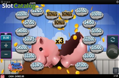 Οθόνη3. Piggy Payouts Bank Buster Κουλοχέρης
