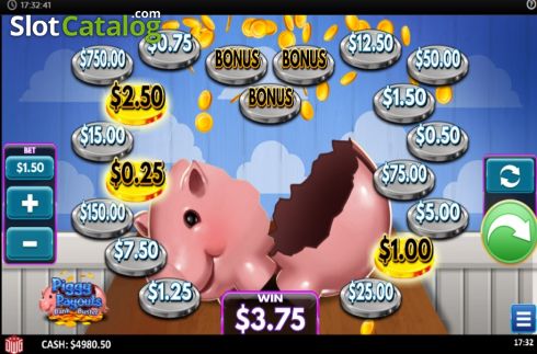 Οθόνη4. Piggy Payouts Bank Buster Κουλοχέρης