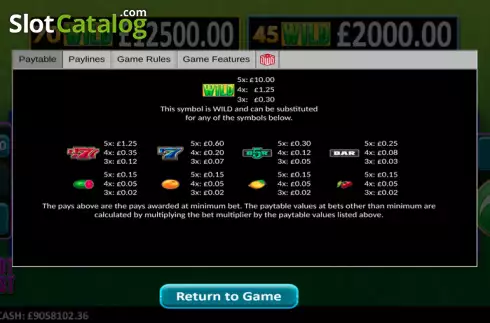 Οθόνη7. Jackpot Harvest Κουλοχέρης
