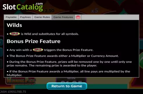 Οθόνη9. The Winning Pick Design Works Gaming Κουλοχέρης 