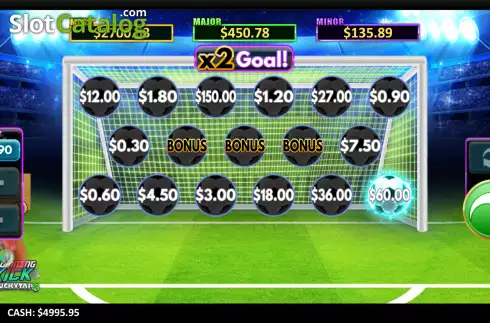 Οθόνη4. Winning Kick LuckyTap Κουλοχέρης
