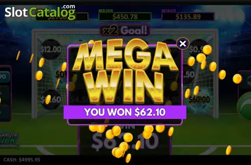 Οθόνη5. Winning Kick LuckyTap Κουλοχέρης
