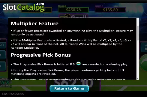 Οθόνη6. Winning Kick LuckyTap Κουλοχέρης