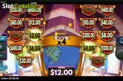 Οθόνη4. Dunk Buddy LuckyTap Κουλοχέρης