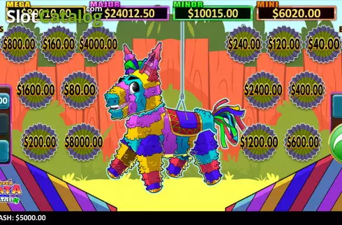 Οθόνη2. Super Piñata: LuckyTap Κουλοχέρης