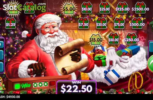 Οθόνη3. Santa Pays LuckyTap Κουλοχέρης