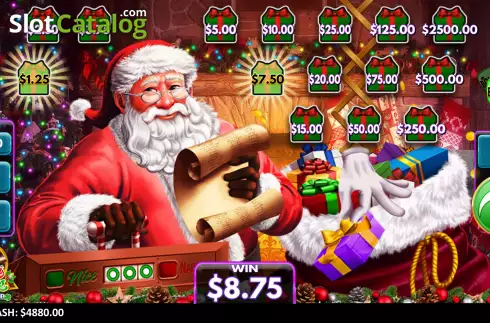 Οθόνη6. Santa Pays LuckyTap Κουλοχέρης