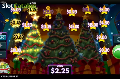Οθόνη3. Lit Christmas LuckyTap Κουλοχέρης