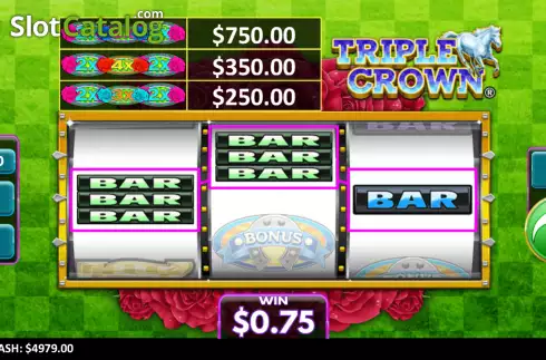 Οθόνη4. Triple Crown (DWG) Κουλοχέρης