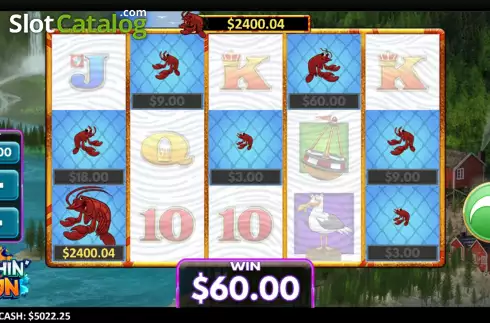 Οθόνη5. Fishin Fun (Design Works Gaming) Κουλοχέρης