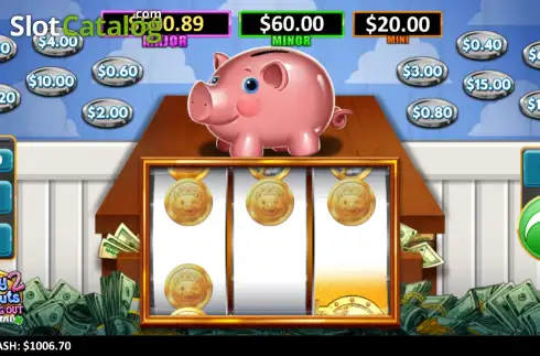 Οθόνη2. Piggy Payouts 2: Pig Out Κουλοχέρης 