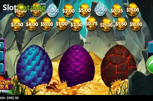 Οθόνη2. Dragon's Aura LuckyTap Κουλοχέρης