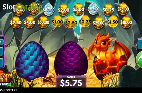 Οθόνη3. Dragon's Aura LuckyTap Κουλοχέρης
