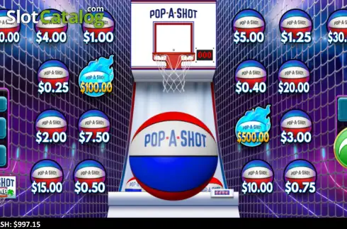 Οθόνη2. Pop-A-Shot Extreme LuckyTap Κουλοχέρης