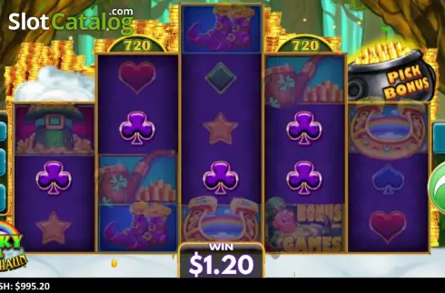 Οθόνη3. Lucky Lil' Leprechaun Κουλοχέρης