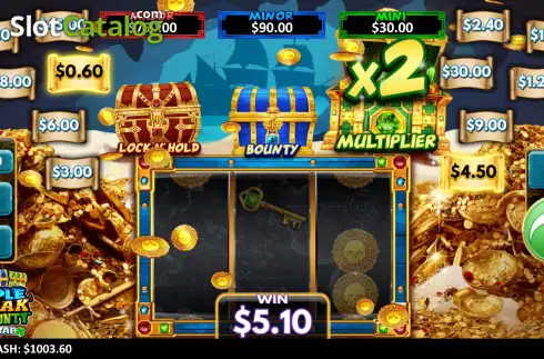Οθόνη3. Triple Break the Bounty LuckyTap Κουλοχέρης