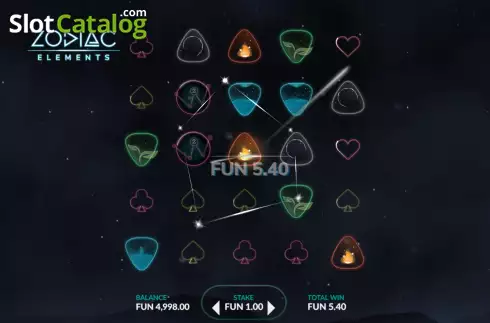 Οθόνη3. Zodiac Elements Κουλοχέρης