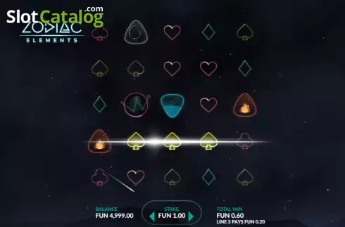 Οθόνη4. Zodiac Elements Κουλοχέρης