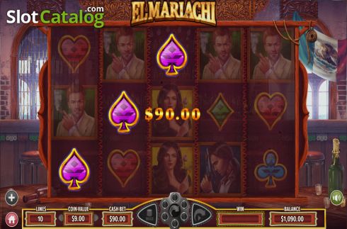 Οθόνη4. El Mariachi (Dragon Gaming) Κουλοχέρης