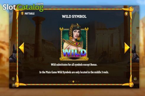 Οθόνη9. Cleopatras Fortune (Dragon Gaming) Κουλοχέρης
