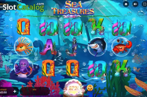 Οθόνη2. Sea Treasures (Dragon Gaming) Κουλοχέρης