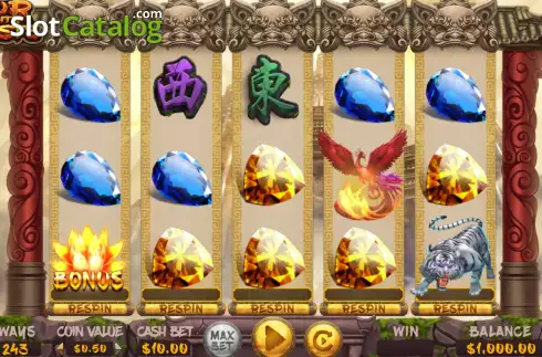 Οθόνη2. Four Mighty Beasts Κουλοχέρης