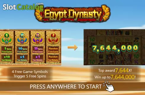 Οθόνη2. Egypt Dynasty Κουλοχέρης