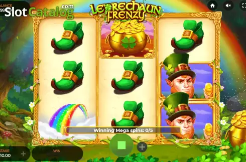 Οθόνη3. Leprechaun Frenzy Κουλοχέρης