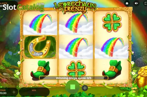 Οθόνη4. Leprechaun Frenzy Κουλοχέρης