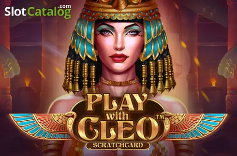 Play With Cleo Scratchcard Λογότυπο Play With Cleo Scratchcard Λογότυπο